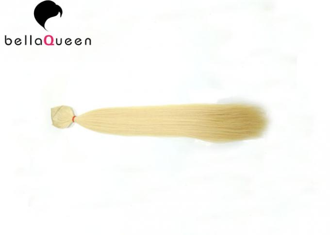 Прямые золотистый белокурый зажим 100g 613 в выдвижении человеческих волос с чисто цветом